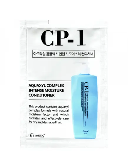 Intensyviai drėkinantis kondicionierius CP-1 Aquaxyl Complex Intense Moisture Conditioner SAMPLE POUCH 8 ml/1EA