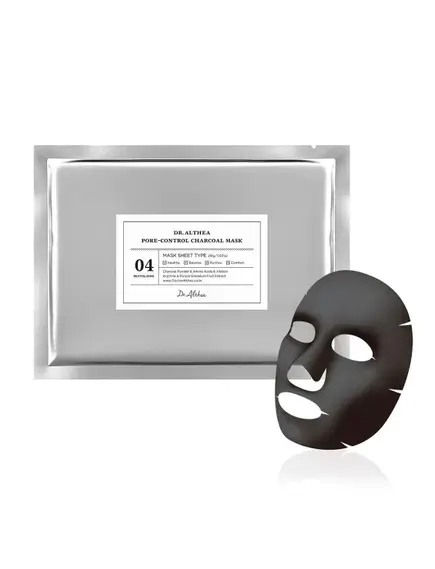 Dr.Althea Pore-Control Charcoal Mask lakštinė kaukė porų valymui