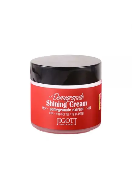 Jigott Pomegranate Shining Cream veido kremas su granatų ekstraktu 70ml