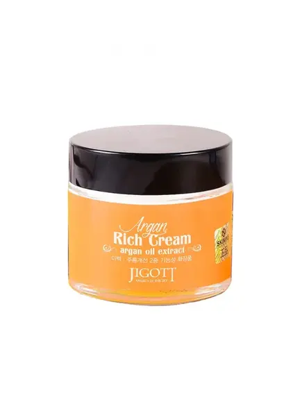 Maitinamasis veido kremas Jigott Argan Rich Cream su argano aliejumi 70 ml